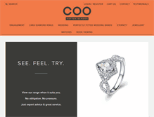 Tablet Screenshot of coojewellers.com